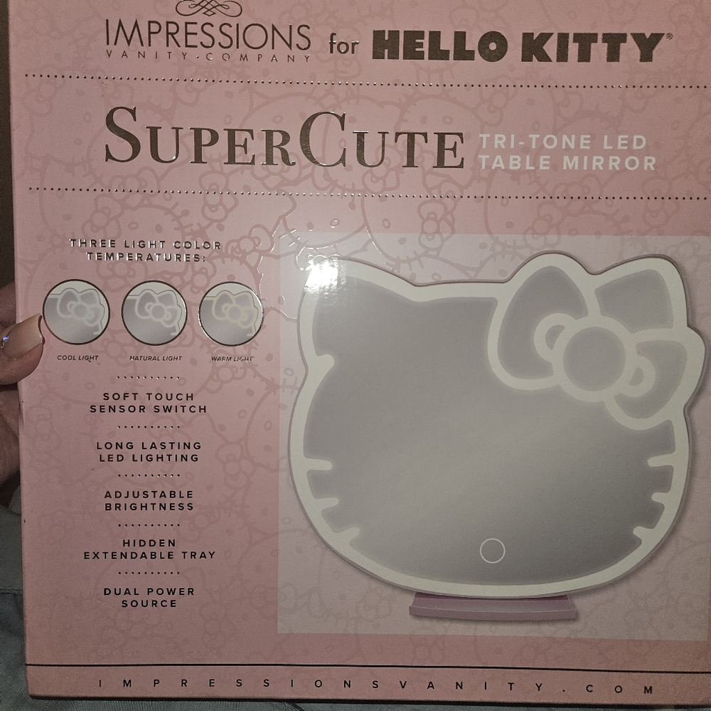 Hello kitty Tri- tone mirror